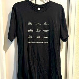 Disney Princesses Black T-Shirt